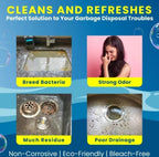 Kitchen & Bathroom Lemon Fresh Deep Cleaning Bubble Tablets – 24 Pack