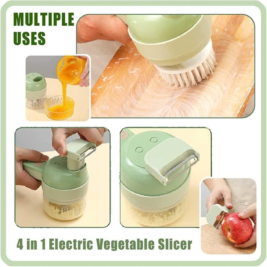 SlicePro 4-in-1 Electric Chopper Set