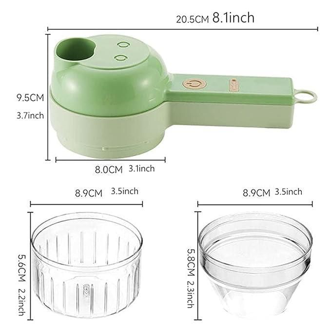SlicePro 4-in-1 Electric Chopper Set