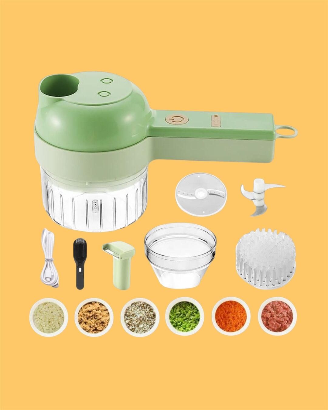 SlicePro 4-in-1 Electric Chopper Set