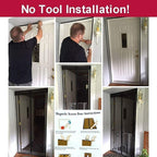 Magnetic Mesh Door Curtain for Mosquito & Fly Protection