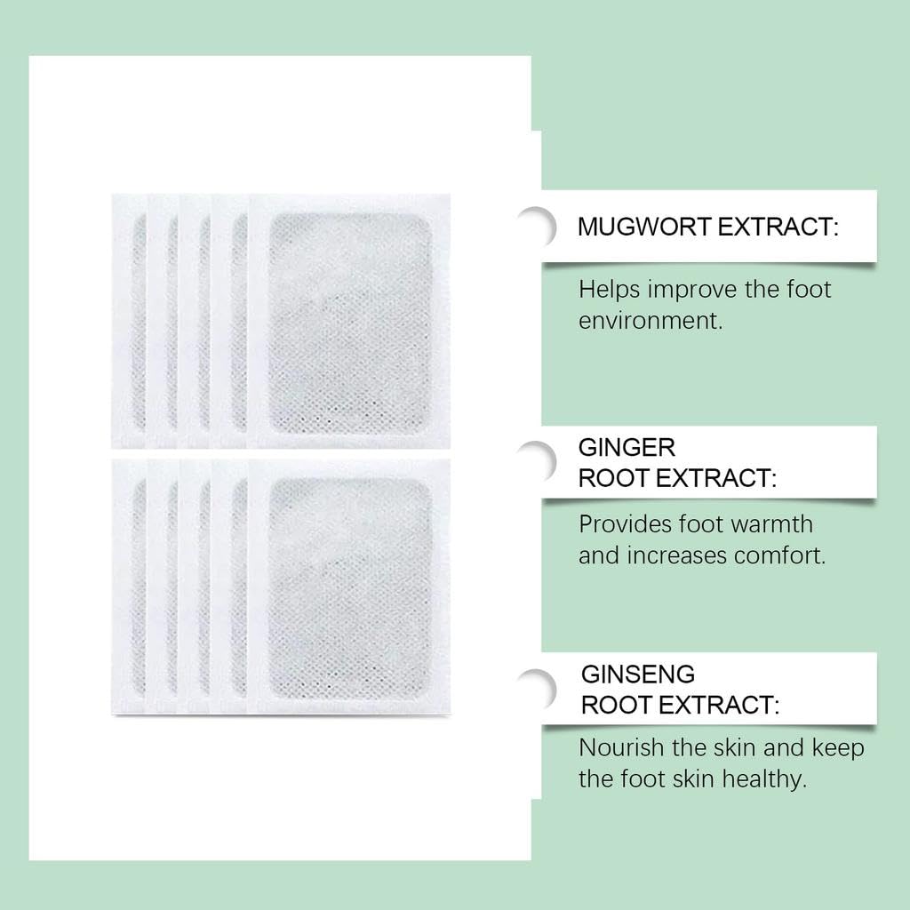 Herbal Detox Foot Pads (Pack of 1) 10 Patches